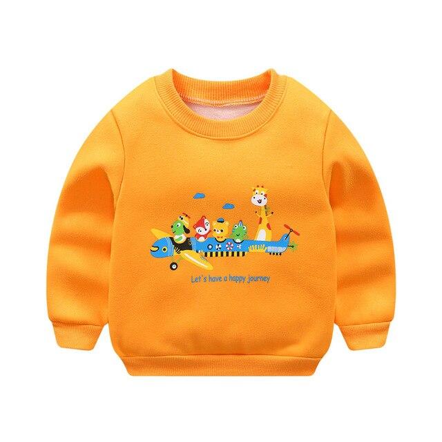 New Cars print Pullover Tee Fall 2017 Autumn Winter Kids Sweatshirt Tops Long Sleeve T-shirt Boys Girls Child Baby 12M2T3T4T6T